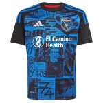 youth san jose earthquakes adidas black 2025 headliner replica jersey | Inter Miami CF Jerseys, Hats, and MLS Fan Gear