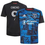 youth san jose earthquakes cristian arango adidas black 2025 headliner replica player jersey | Inter Miami CF Jerseys, Hats, and MLS Fan Gear