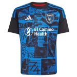 youth san jose earthquakes cristian arango adidas black 2025 headliner replica player jersey | Inter Miami CF Jerseys, Hats, and MLS Fan Gear