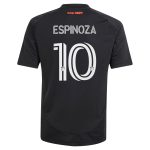 youth san jose earthquakes cristian espinoza adidas black 2025 headliner replica player jersey | Inter Miami CF Jerseys, Hats, and MLS Fan Gear