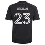 youth san jose earthquakes hernán lópez adidas black 2025 headliner replica player jersey | Inter Miami CF Jerseys, Hats, and MLS Fan Gear