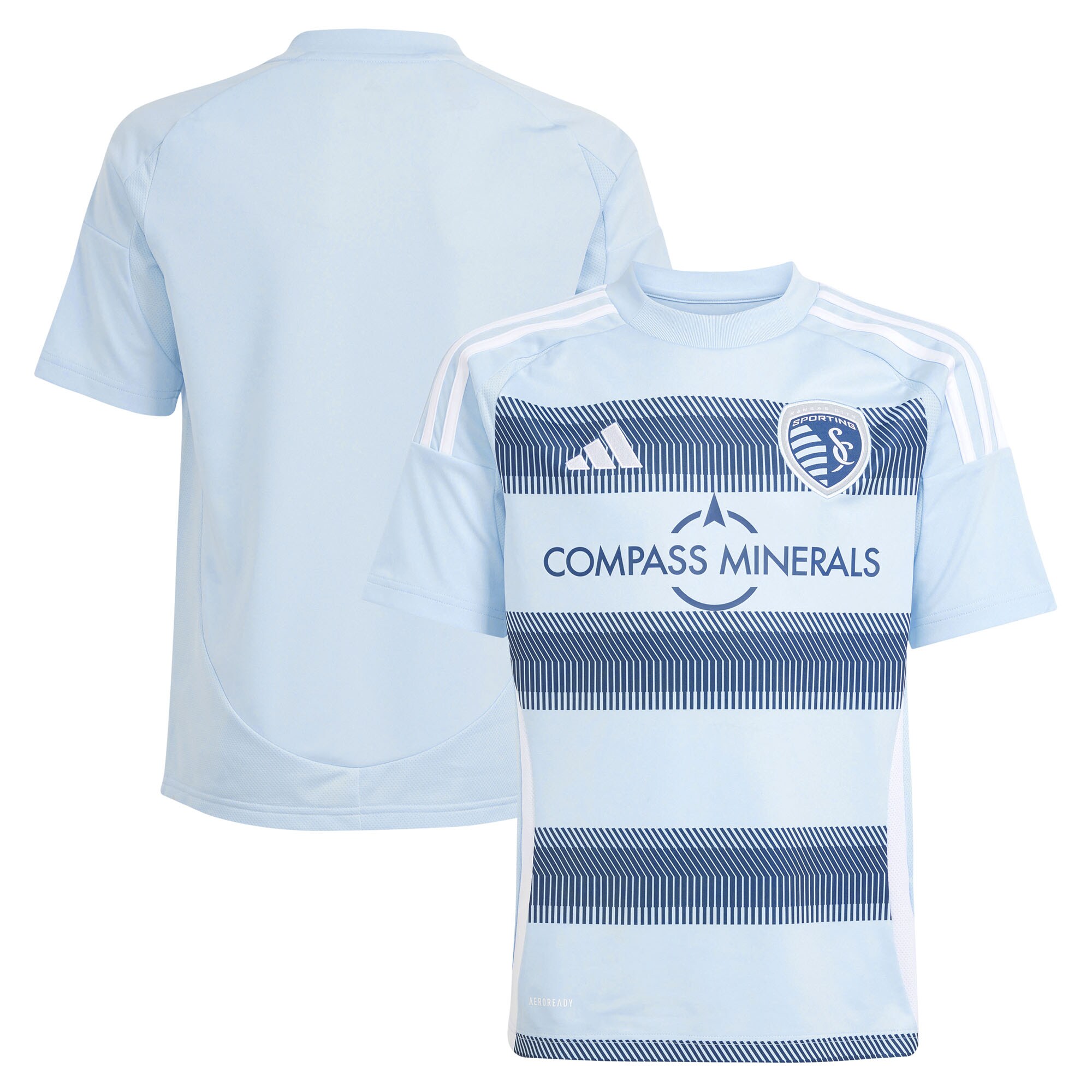 youth sporting kansas city adidas light blue 2025 one kc replica jersey | Inter Miami CF Jerseys, Hats, and MLS Fan Gear
